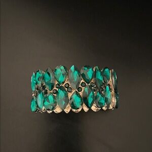 Boutique 9 Teal Gemstone Bracelet